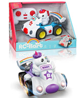 Toddler RC Cartoon Car – 2.4G Radio Controlled Rechargeable Toy for Children